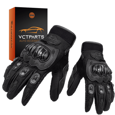 Handschuhe Motor- und Rollerschutz für Touchscreen Schwarz [Größe M]