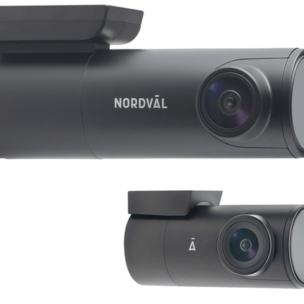 Nordval Nordväl DC102 2CH Dashcam 4K GPS Wi-Fi 64GB Video Recorder Zwart - VCTparts.nl