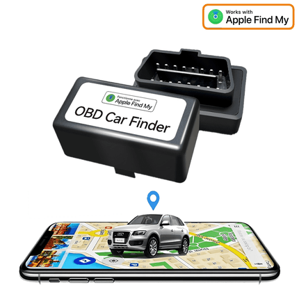 VCTparts OBD GPS Auto Locatie Tracker met Live Tracer Maps en Anti - Diefstal Functie - Werkt met Zoek Mijn App - IOS/iPhone zwart NORGOS 1