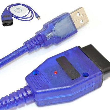 VCTparts OBD2 Diagnose Usb Kabel Uitlezen Coderen 16pin 409.1 voor Kkl VAG Com Volkswagen Audi Skoda NORGOS 5