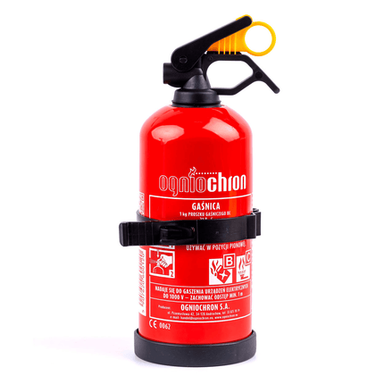 Ogniochron Ogniochron Poederblusser Brandblusser GP - 1 BC met Muurbevestiging AMiO 1