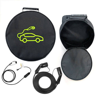Aufbewahrungstasche für das Ladekabel - Runde [Ladung - Stecker - Elektroauto]