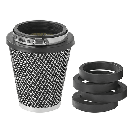 VCTparts Open Luchtfilter Zilver - Sport Filter Universeel VCTparts 3
