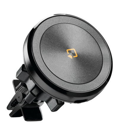 Optiline Magnetische Telefoonhouder met 15W Draadloos Laden en Luchtroostermontage – MagSafe Compatibel – Zwart - VCTparts.nl