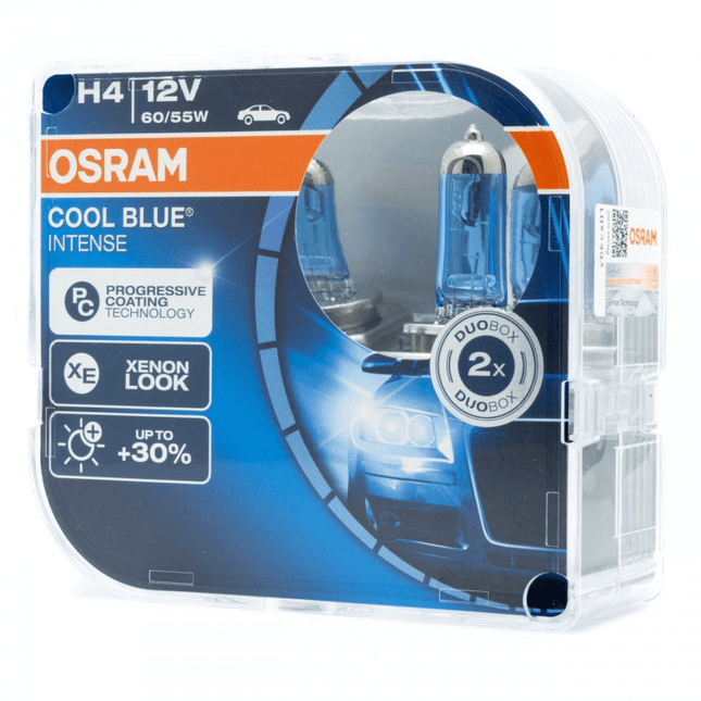 Osram H4 12V 60/55W - COOL BLUE INTENS Limited Edition - Xenon look - Set 2 stuks - VCTparts.nl