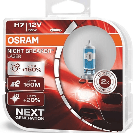 Osram Osram H7 Night Breaker Laser 150% 3500K Halogeen Einparts 1