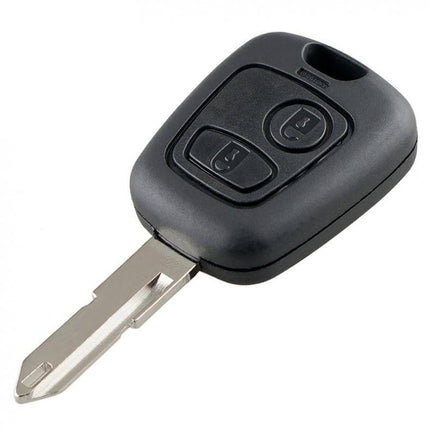 VCTparts Peugeot Afstandsbediening Behuizing [106 - 107 - 206 - 207 - 306 - 307 - 406 - 407] (excl. chip) NORGOS 1