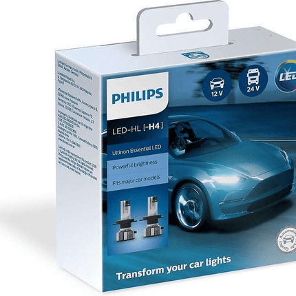 Philips H7 Ultinon LED 6500K Koplampen Dimlicht 12-24v  Wit (set) - VCTparts.nl