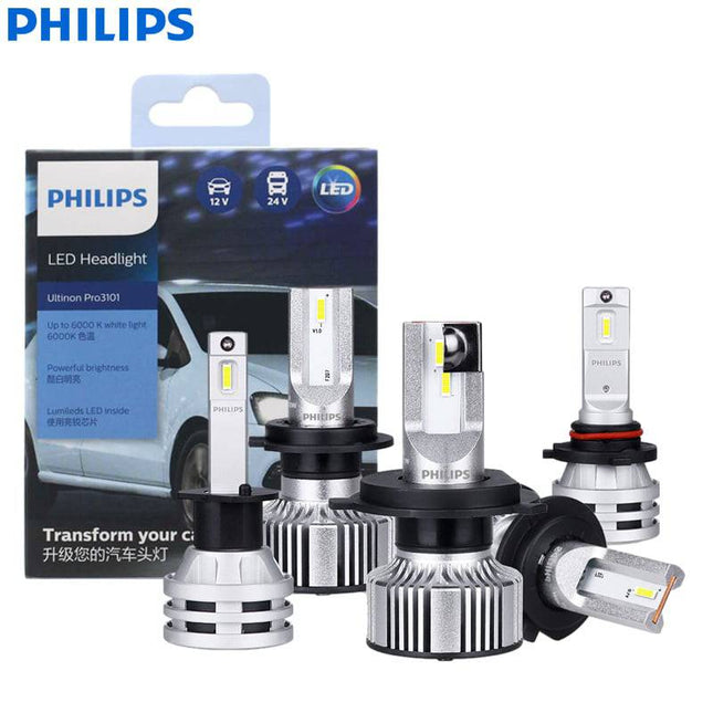 Philips Philips H7 Ultinon Pro3101 LED 6000K Koplampen Dimlicht 12 - 24v Wit (set) NORGOS 2