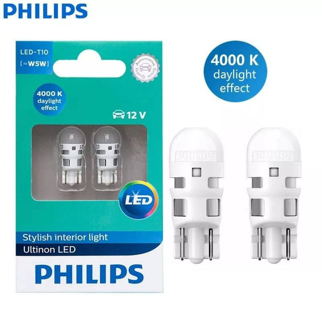 Philips Philips Ultinon T10 LED 4000K Wit Verlichting 12V W5W (set) [Stadsverlichting - Parkeerverlichting - Kentekenverlichting - Interieurverlichting] NORGOS 5
