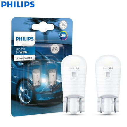 Philips Philips Ultinon T10 LED 6000K Wit Verlichting 12V W5W (set) [Stadsverlichting - Parkeerverlichting - Kentekenverlichting - Interieurverlichting] NORGOS 1