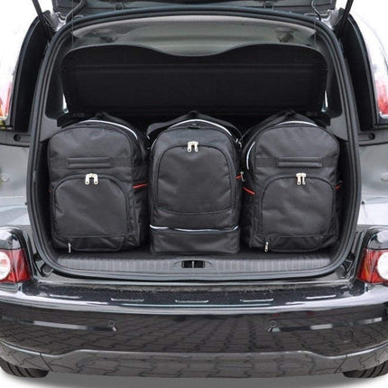 Kjust Reistassenset voor Citroen C3 Picasso 2009-2018 - Set van 3 Tassen met 2 Roltassen en 1 Sporttas