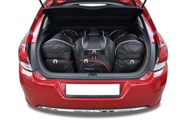 Kjust Reistassenset voor Citroen C4 5-deurs 2010-2020 - Set van 4 Tassen met 2 Roltassen en 2 Sporttassen