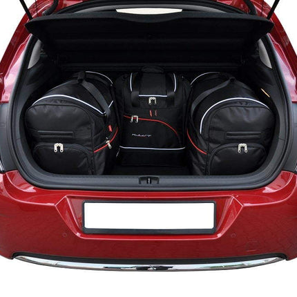 Kjust Reistassenset voor Citroen C4 5-deurs 2010-2020 - Set van 4 Tassen met 2 Roltassen en 2 Sporttassen