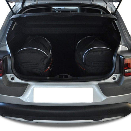 Kjust Reistassenset voor Citroen C4 Cactus 2014-2017 - Set van 4 Tassen met 2 Roltassen en 2 Sporttassen