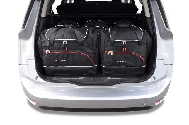 Kjust Reistassenset voor Citroen C4 Grand Picasso 2006-2014 - Set van 5 Tassen met 3 Roltassen en 2 Sporttassen