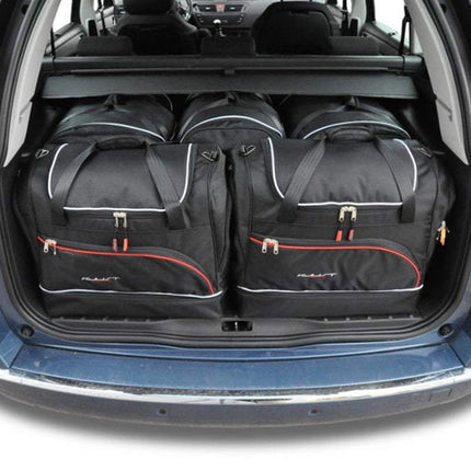 Kjust Reistassenset voor Citroen C4 Grand Picasso 2006-2014 - Set van 5 Tassen met 3 Roltassen en 2 Sporttassen