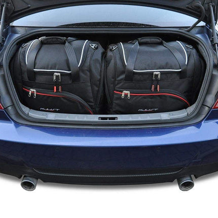 Kjust Reistassenset voor BMW 3 serie coupe 2006-2010 - Set van 4 Tassen met 2 Roltassen en 2 Sporttassen