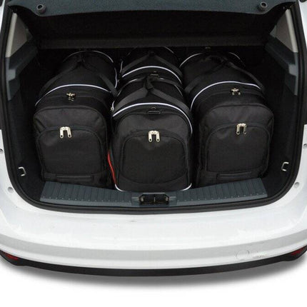 Kjust Reistassenset voor Ford C-Max 2010-2019 - Set van 4 Tassen met 2 Roltassen en 2 Sporttassen