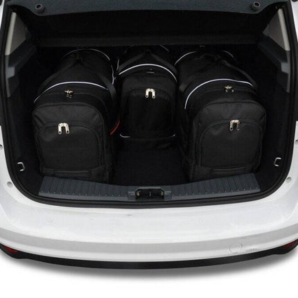 Kjust Reistassenset voor Ford C-Max 2010-2019 - Set van 4 Tassen met 2 Roltassen en 2 Sporttassen