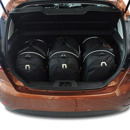 Kjust Reistassenset voor Ford Fiesta 5-deurs 2008-2017 - Set van 3 Tassen met 3 Sporttassen