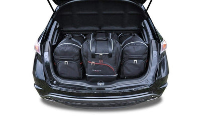 Kjust Reistassenset voor Honda Civic 5-deurs 2000-2006 - Set van 4 Tassen met 2 Roltassen en 2 Sporttassen
