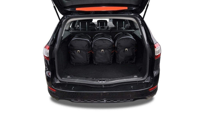 Kjust Reistassenset voor Ford Mondeo stationwagen 2007-2014 - Set van 5 Tassen met 3 Roltassen en 2 Sporttassen