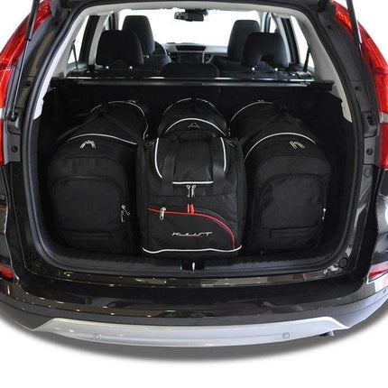 Kjust Reistassenset voor Honda CRV 2012-2018 - Set van 4 Tassen met 2 Roltassen en 2 Sporttassen