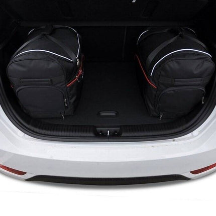 Kjust Reistassenset voor Hyundai iX20 2011-2019 - Set van 3 Tassen met 2 Roltassen en 1 Sporttas