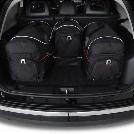 Kjust Reistassenset voor Jeep Compass 2006-2011 - Set van 4 Tassen met 2 Roltassen en 2 Sporttassen