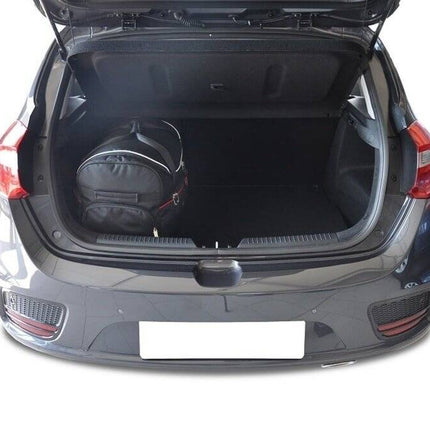 Kjust Reistassenset voor Kia Ceed 5-deurs 2012-2018 - Set van 4 Tassen met 2 Roltassen 1 Sporttas en 1 Vliegtuigtas