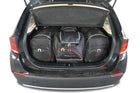 Kjust Reistassenset voor BMW X1 2010-2015 - Set van 4 Tassen met 2 Roltassen en 2 Sporttassen
