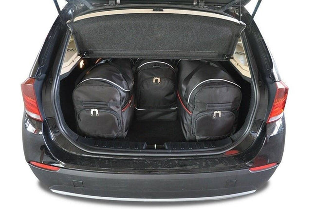 Kjust Reistassenset voor BMW X1 2010-2015 - Set van 4 Tassen met 2 Roltassen en 2 Sporttassen
