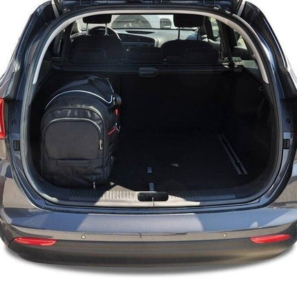 Kjust Reistassenset voor Kia Ceed Sportswagon 2012-2018 - Set van 4 Tassen met 3 Roltassen en 1 Sporttas