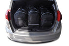 Kjust Reistassenset voor Kia Venga 5-deurs vanaf 2010 - Set van 3 Tassen met 2 Roltassen en 1 Sporttas