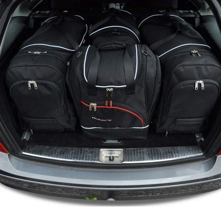 Kjust Reistassenset voor Mercedes Benz C-Klasse Estate 2007-2014 - Set van 4 Tassen met 2 Roltassen en 2 Sporttassen