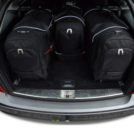 Kjust Reistassenset voor Mercedes Benz C-Klasse Estate 2007-2014 - Set van 4 Tassen met 2 Roltassen en 2 Sporttassen