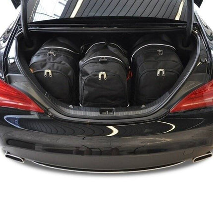 Kjust Reistassenset voor Mercedes Benz CLA coupe 2013-2019 - Set van 4 Tassen met 2 Roltassen en 2 Sporttassen