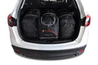 Kjust Reistassenset voor Mazda CX-5 2012-2017 - Set van 4 Tassen met 3 Roltassen en 1 Sporttas