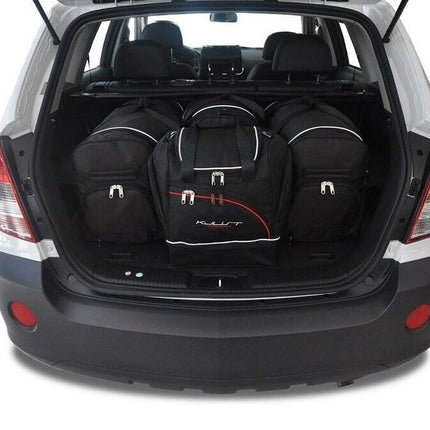 Kjust Reistassenset voor Opel Antara 2006-2016 - Set van 4 Tassen met 2 Roltassen en 2 Sporttassen