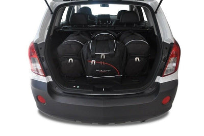 Kjust Reistassenset voor Opel Antara 2006-2016 - Set van 4 Tassen met 2 Roltassen en 2 Sporttassen