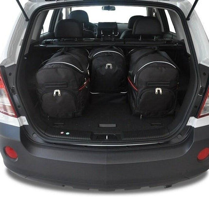 Kjust Reistassenset voor Opel Antara 2006-2016 - Set van 4 Tassen met 2 Roltassen en 2 Sporttassen