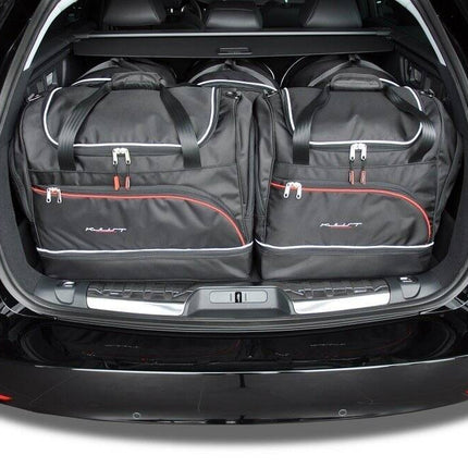 Kjust Reistassenset voor Peugeot 508 SW stationwagen 2011-2014 - Set van 5 Tassen met 3 Roltassen en 2 Sporttassen
