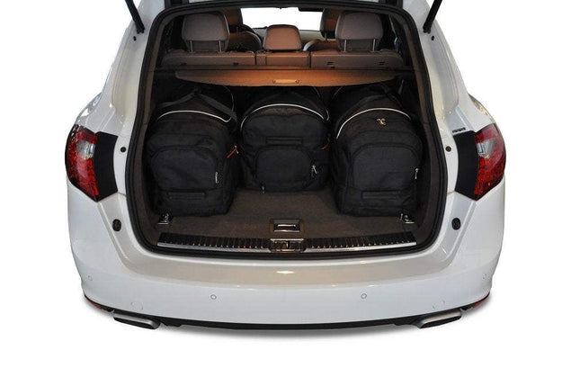 Kjust Reistassenset voor Porsche Cayenne 2010-2018 - Set van 4 Tassen met 3 Roltassen en 1 Sporttas