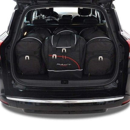 Kjust Reistassenset voor Renault Clio Sport Tourer 2008-2013 - Set van 4 Tassen met 2 Roltassen en 2 Sporttassen