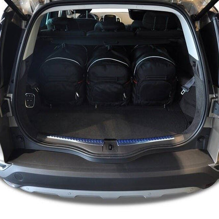 Kjust Reistassenset voor Renault Espace 2015-2022 - Set van 5 Tassen met 3 Roltassen en 2 Sporttassen