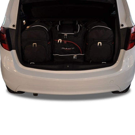 Kjust Reistassenset voor Opel Meriva 2010-2017 - Set van 4 Tassen met 2 Roltassen en 2 Sporttassen