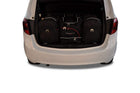 Kjust Reistassenset voor Opel Meriva 2010-2017 - Set van 4 Tassen met 2 Roltassen en 2 Sporttassen