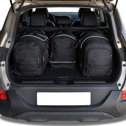 Kjust Reistassenset voor Renault Kadjar 2015-2023 - Set van 4 Tassen met 2 Roltassen en 2 Sporttassen
