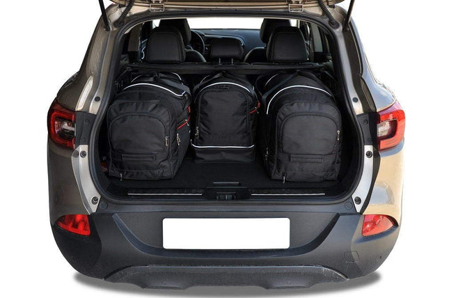 Kjust Reistassenset voor Renault Kadjar 2015-2023 - Set van 4 Tassen met 2 Roltassen en 2 Sporttassen